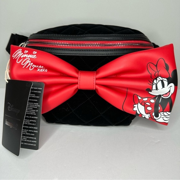 Loungefly Disney Minnie Mouse Belt Bag Fannie Pack - Picture 5 of 6